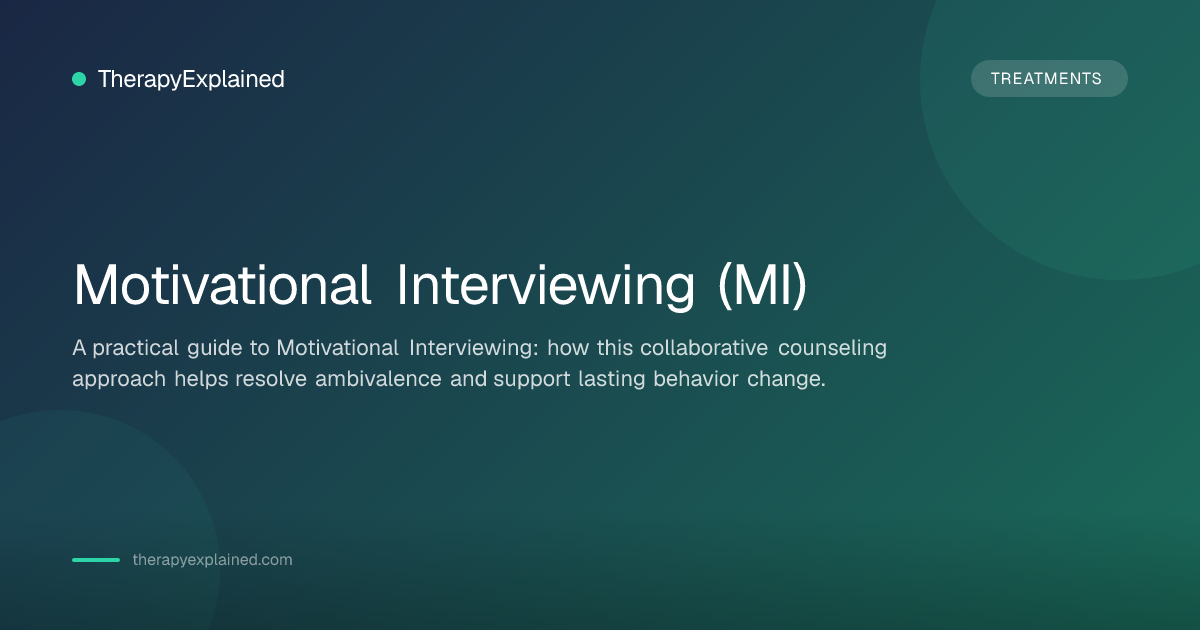 Motivational Interviewing: How It Works for Behavior Change ...